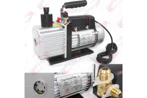 R410a 1-Stage 4.8 CFM Rotary Vane Vacuum Pump HVAC Air Condition Refrigerant